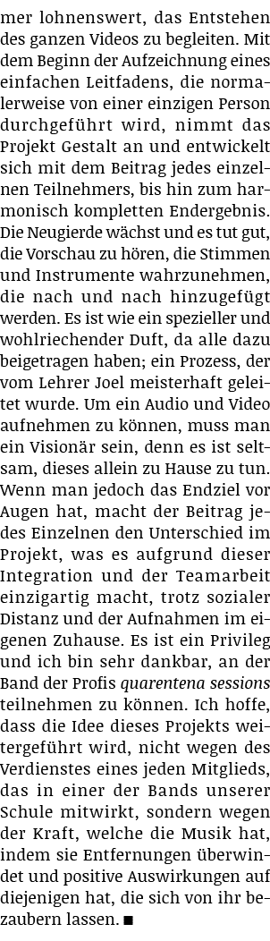 mer lohnenswert, das Entstehen des ganzen Videos zu begleiten  Mit dem Beginn der Aufzeichnung eines einfachen Leitfa   