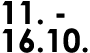 11  - 16 10 