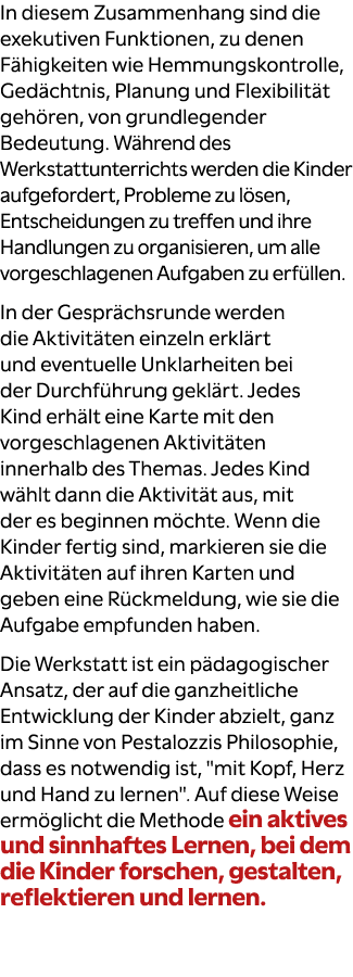 In diesem Zusammenhang sind die exekutiven Funktionen, zu denen F higkeiten wie Hemmungskontrolle, Ged chtnis, Planun...