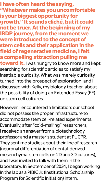 I have often heard the saying, “Whatever makes you uncomfortable is your biggest opportunity for growth.” It sounds c...