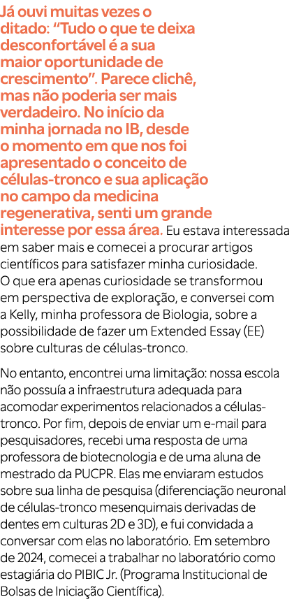 J ouvi muitas vezes o ditado: “Tudo o que te deixa desconfort vel   a sua maior oportunidade de crescimento”. Parece...
