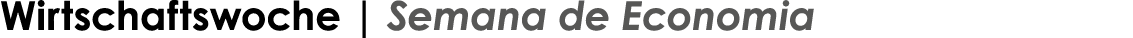 Wirtschaftswoche | Semana de Economia
