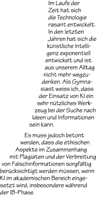 Im Laufe der Zeit hat sich die Technologie rasant entwickelt. In den letzten Jahren hat sich die k nstliche Intellige...