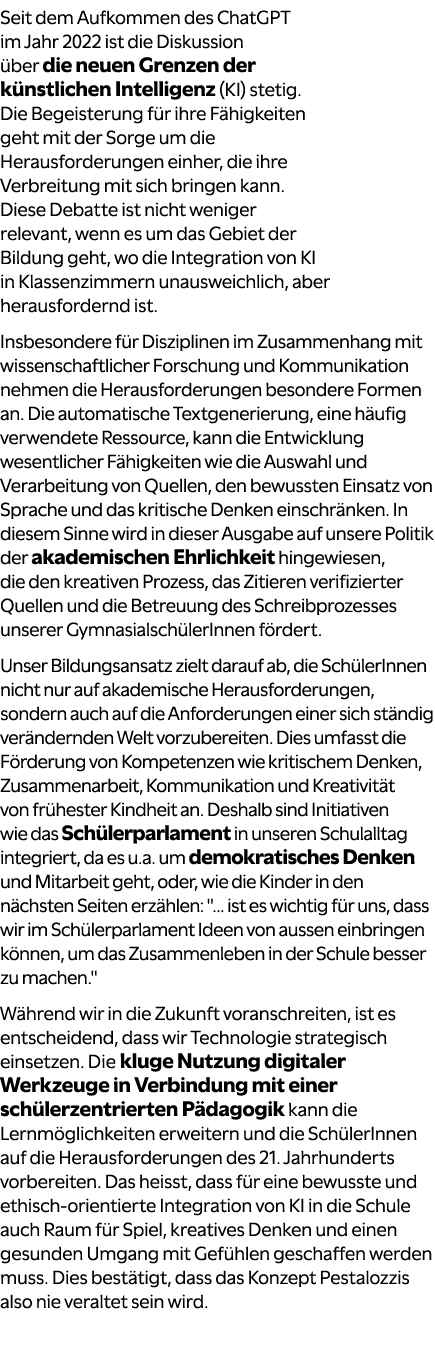 Seit dem Aufkommen des ChatGPT im Jahr 2022 ist die Diskussion ber die neuen Grenzen der k nstlichen Intelligenz (KI...