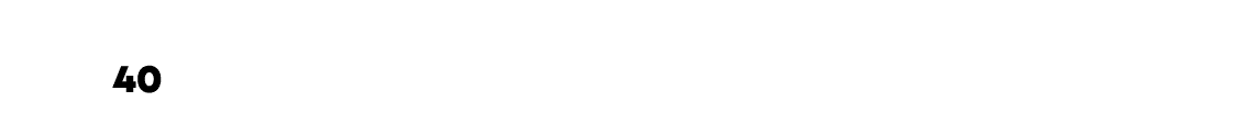  40 