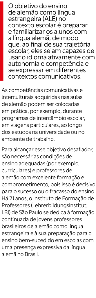  O objetivo do ensino de alem o como l ngua estrangeira (ALE) no contexto escolar  preparar e familiarizar os alunos...