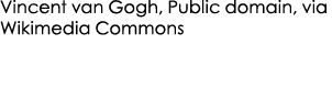 Vincent van Gogh, Public domain, via Wikimedia Commons
