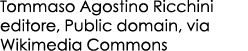 Tommaso Agostino Ricchini editore, Public domain, via Wikimedia Commons