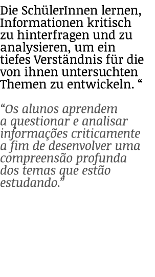Die Sch lerInnen lernen, Informationen kritisch zu hinterfragen und zu analysieren, um ein tiefes Verst ndnis f r die...